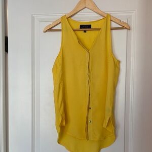 PJK Yellow Sleeveless Blouse